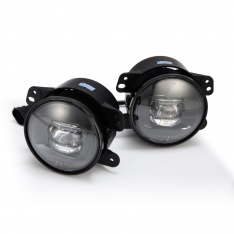 AlphaRex Universal Chrysler/Dodge/Hummer/Jeep Double Tap Dual Color LED Projector Fog Lights